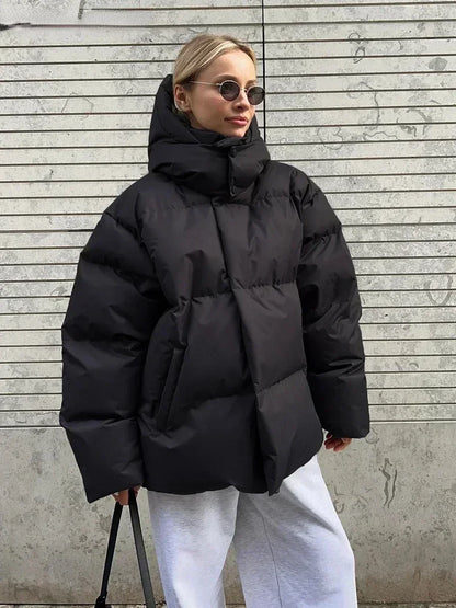 Janna – Oversize kurtka puchowa z kapturem