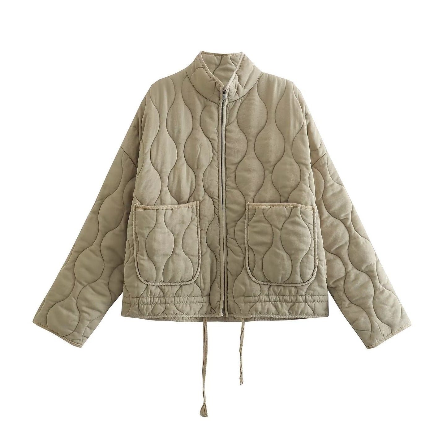 Nora – Pikowana kurtka oversize