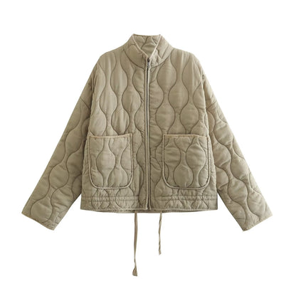 Nora – Pikowana kurtka oversize
