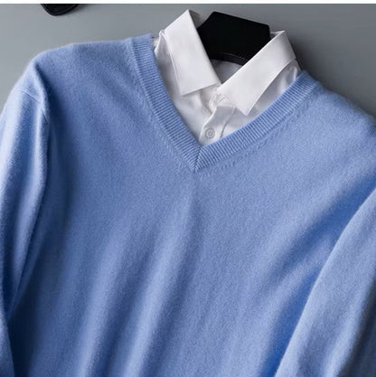 Hugo – Classic V-Neck Mens Jumper