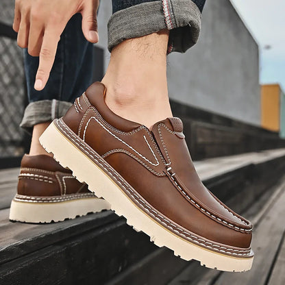 Ethan – Slip-On Lug Sole Casual Shoe