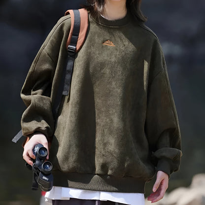 Nora – Soft-Textured Outdoor Sweatshirt for Women