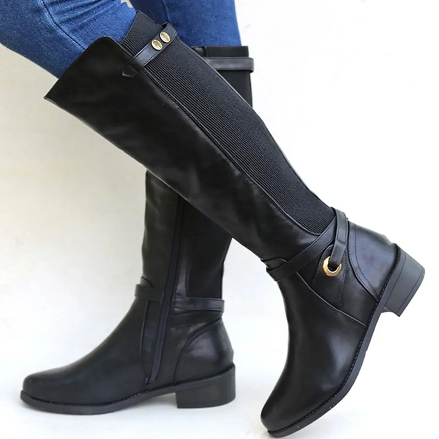 Camila – Knee-High Riding Boots Womens