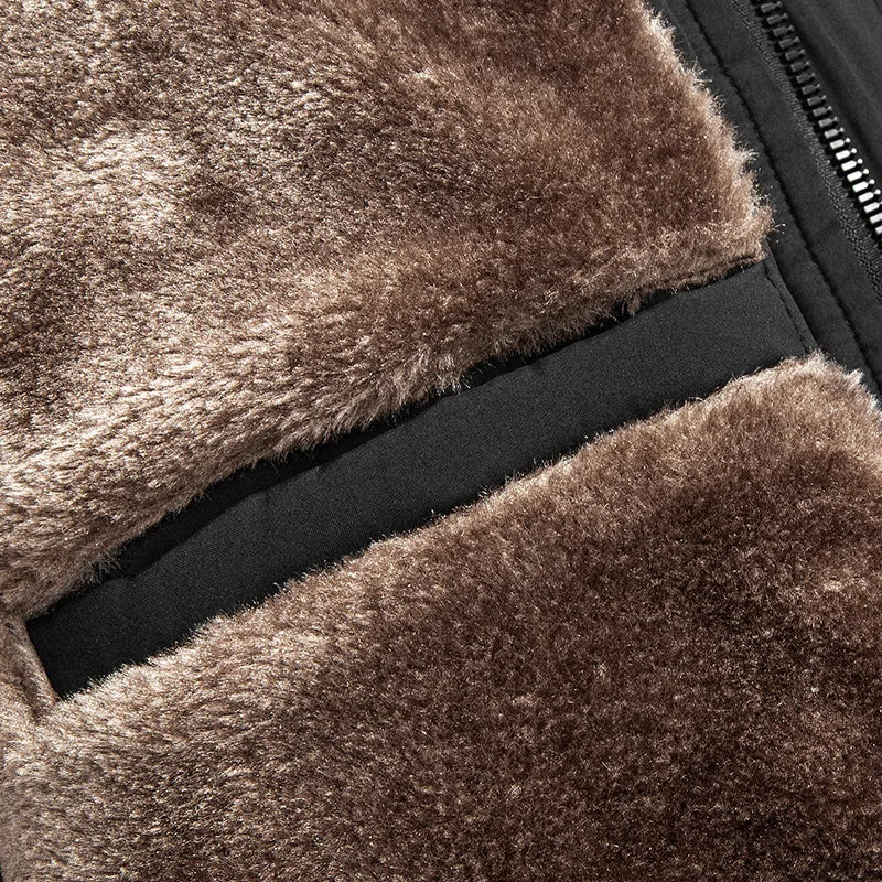 Diego – Chaqueta Acolchada con Forro Térmico y Capucha Hombre