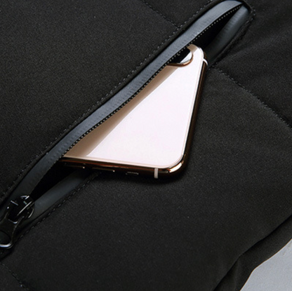 Archer – Long Hooded Winter Puffer Coat for Men