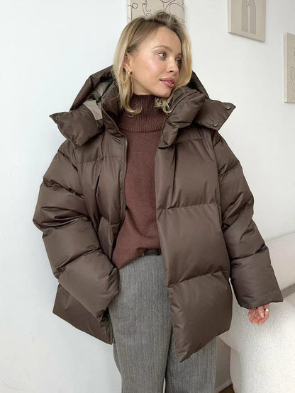 Janna – Oversize kurtka puchowa z kapturem