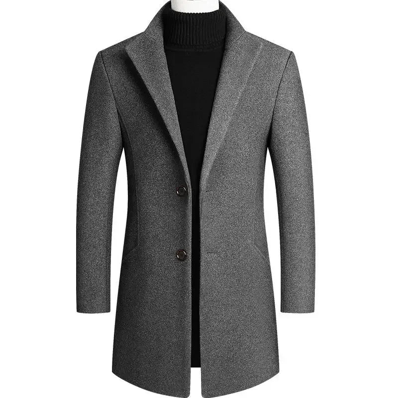 Marek – Płaszcz męski elegancki wełniany