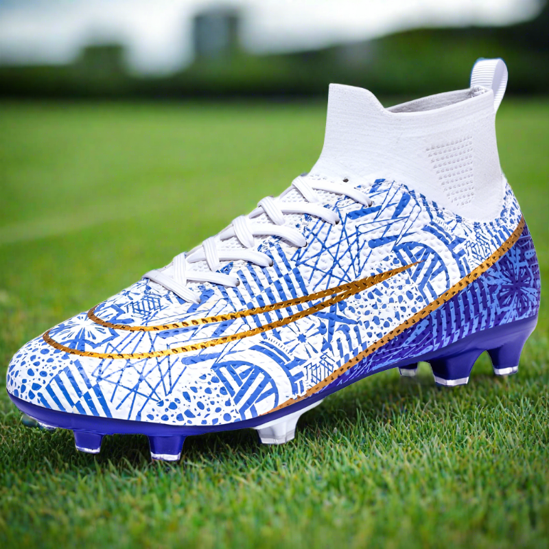 Leonel – High-Top Turf Soccer Shoes for Men