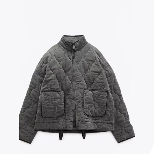 Nora – Pikowana kurtka oversize
