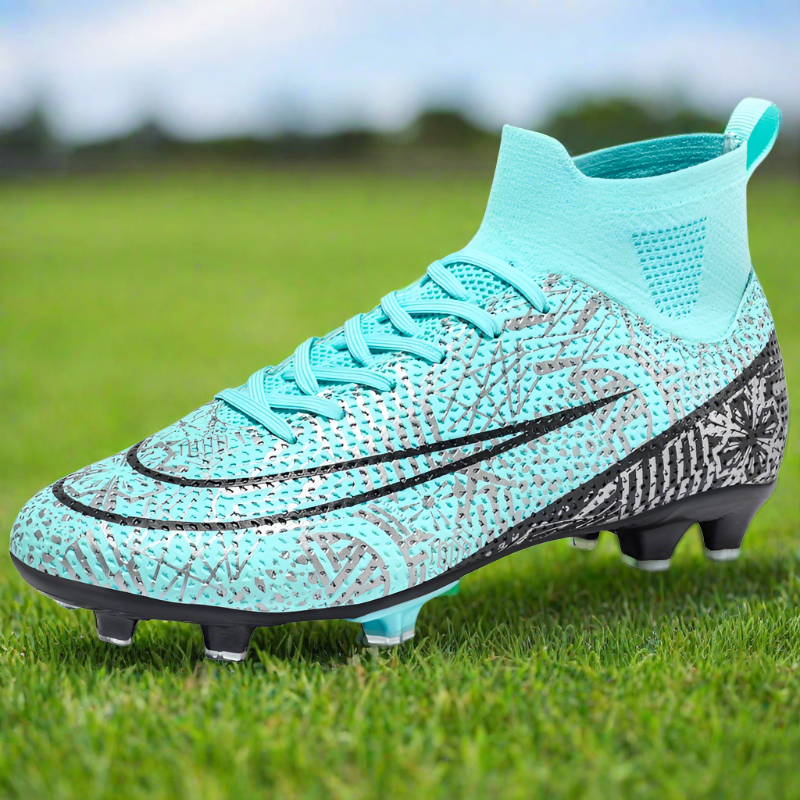 Leonel – High-Top Turf Soccer Shoes for Men