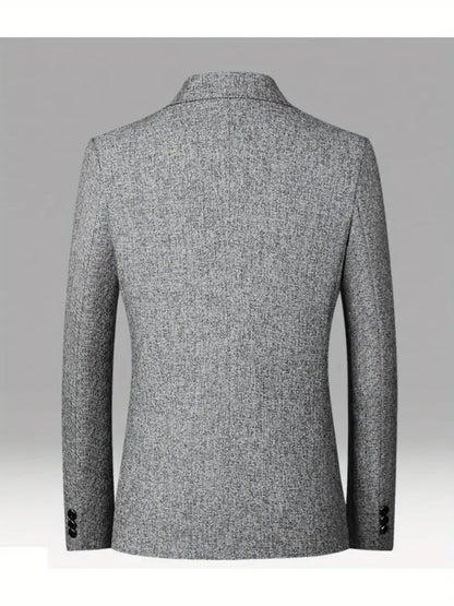 Sergio – Tailored Textured Three-Piece Suit Mens