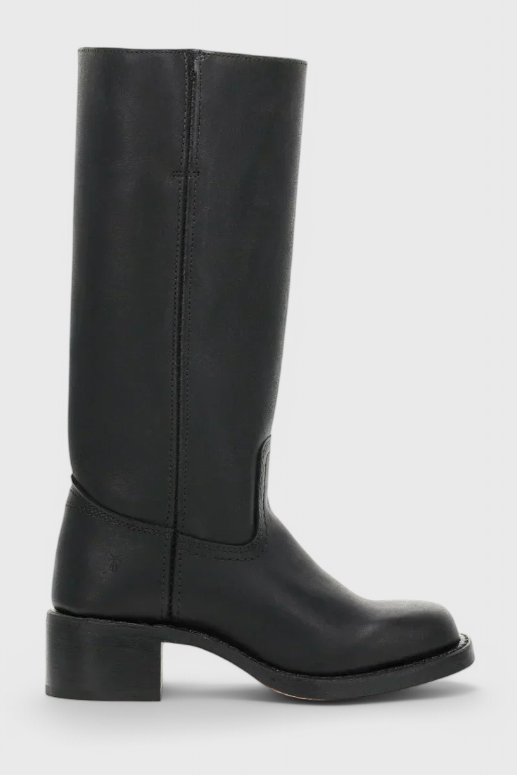 Mila – Classic Tall Leather Riding Boots for Women
