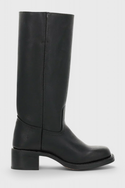 Mila – Classic Tall Leather Riding Boots for Women