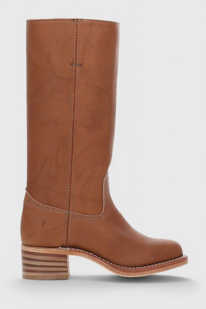 Mila – Classic Tall Leather Riding Boots for Women