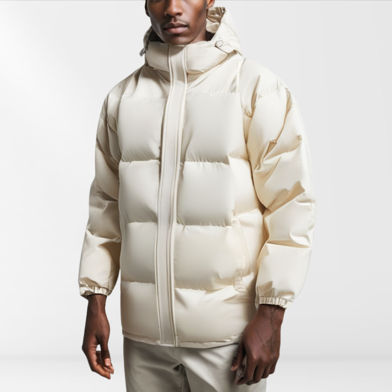Marco – Hooded Puffer Men’s Winter Jacket