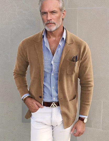 David – Casual Tailored Linen Blazer