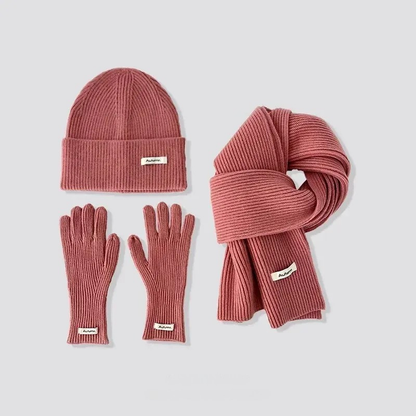 Aitana – Knitted Winter Accessories Set Women