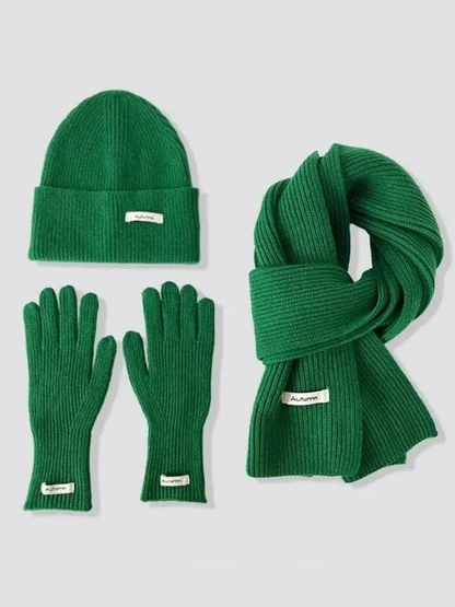 Aitana – Knitted Winter Accessories Set Women