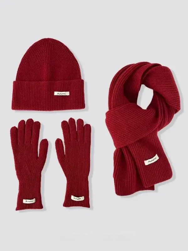 Aitana – Knitted Winter Accessories Set Women