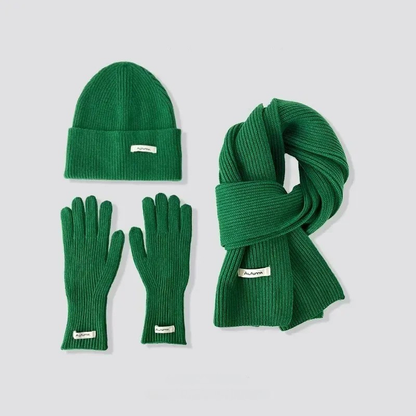 Aitana – Knitted Winter Accessories Set Women