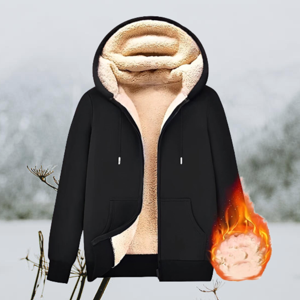 Tomasz – Bluza męska ocieplana z kapturem podszyta polarem