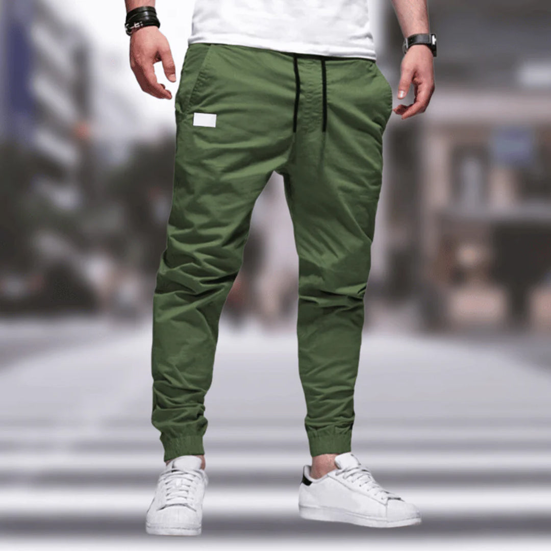 Liam - Spodnie męskie joggery slim fit