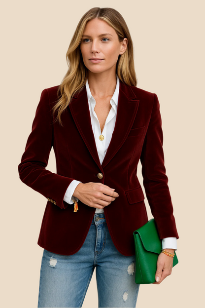 Clara – Women's velour jacket