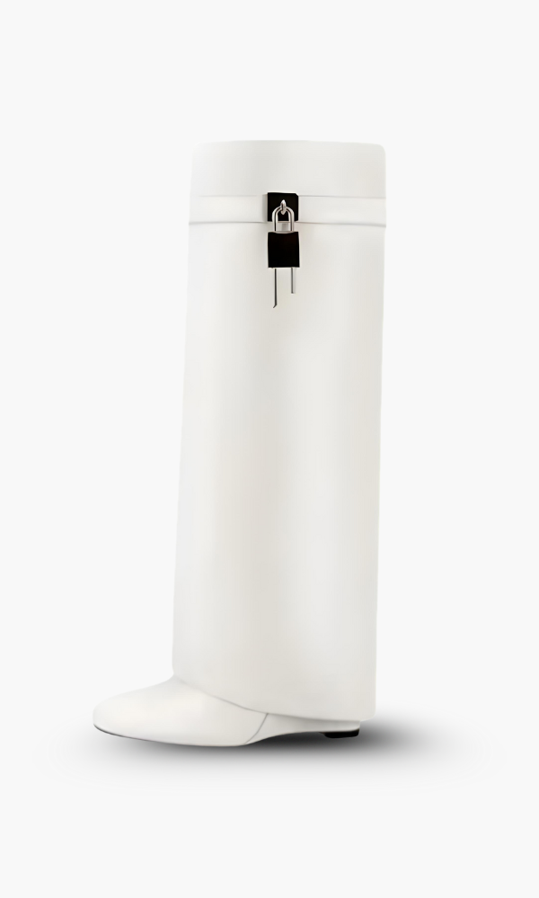 Isabella – Awangardowe Kozaki Geometryczne Damskie