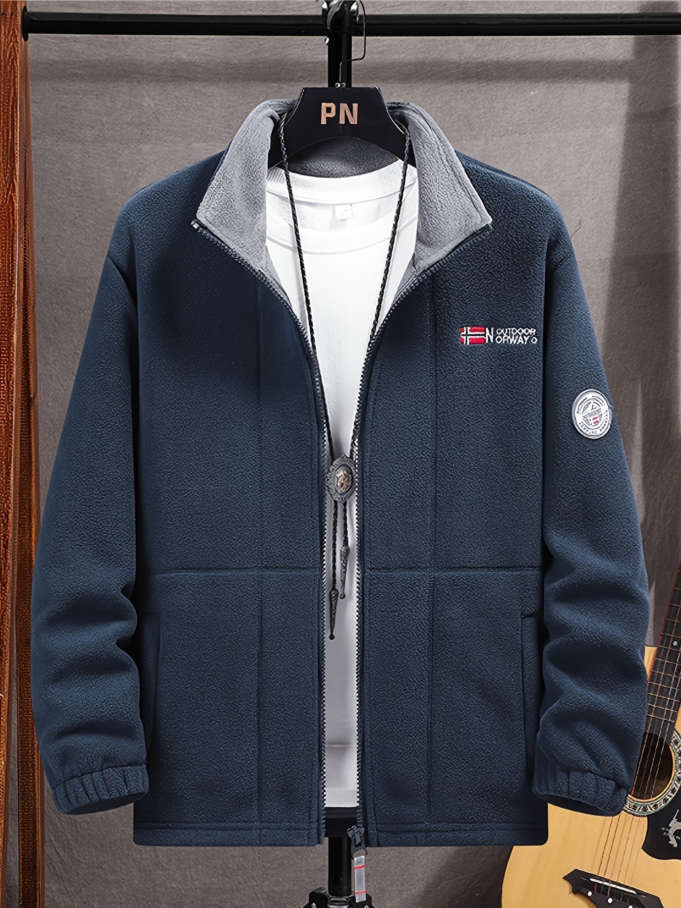 Álvaro – Zip-Through Fleece Jacket Mens