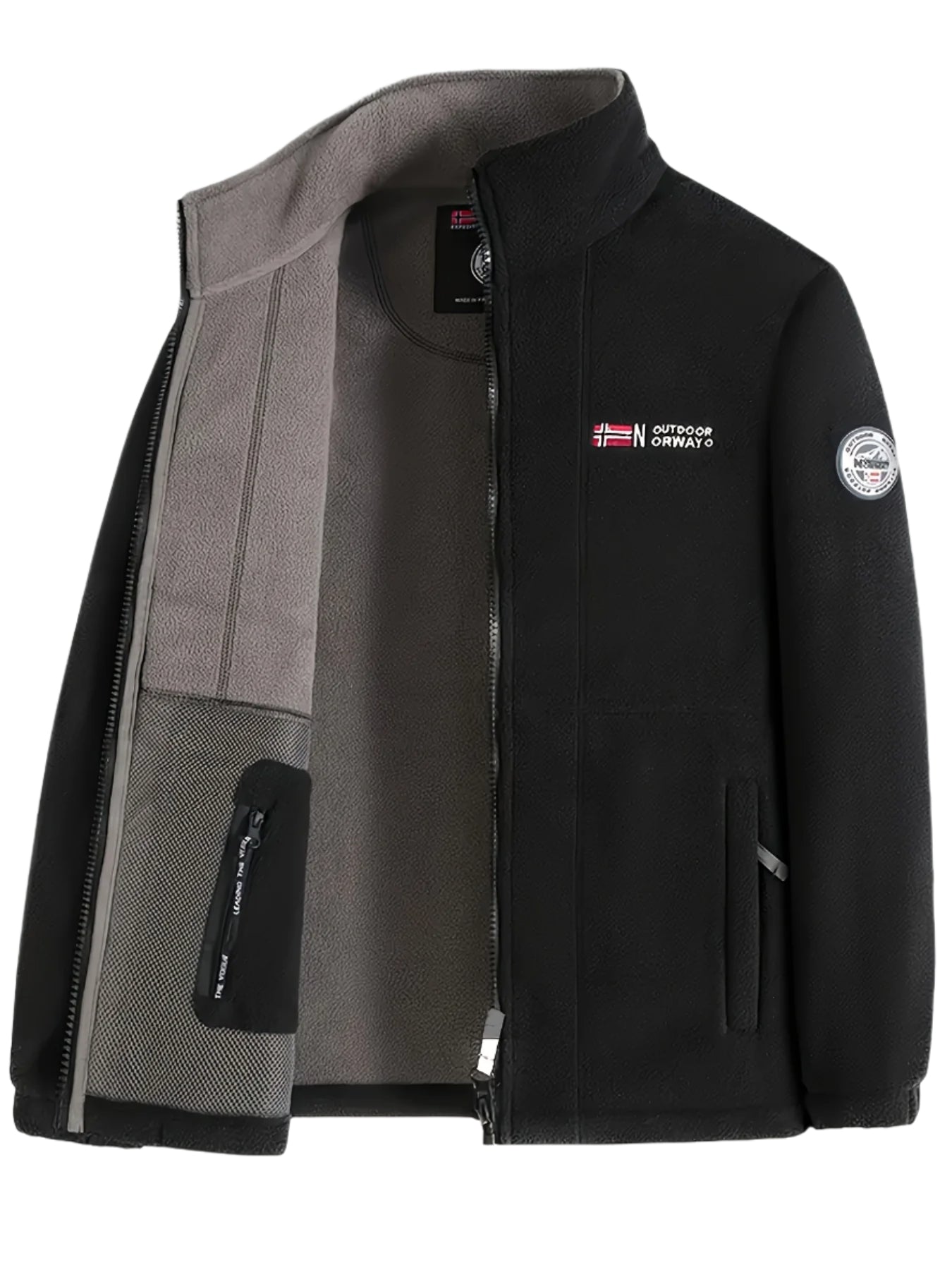 Álvaro – Zip-Through Fleece Jacket Mens