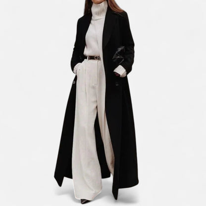 Lucía – Tailored Long Coat Womens