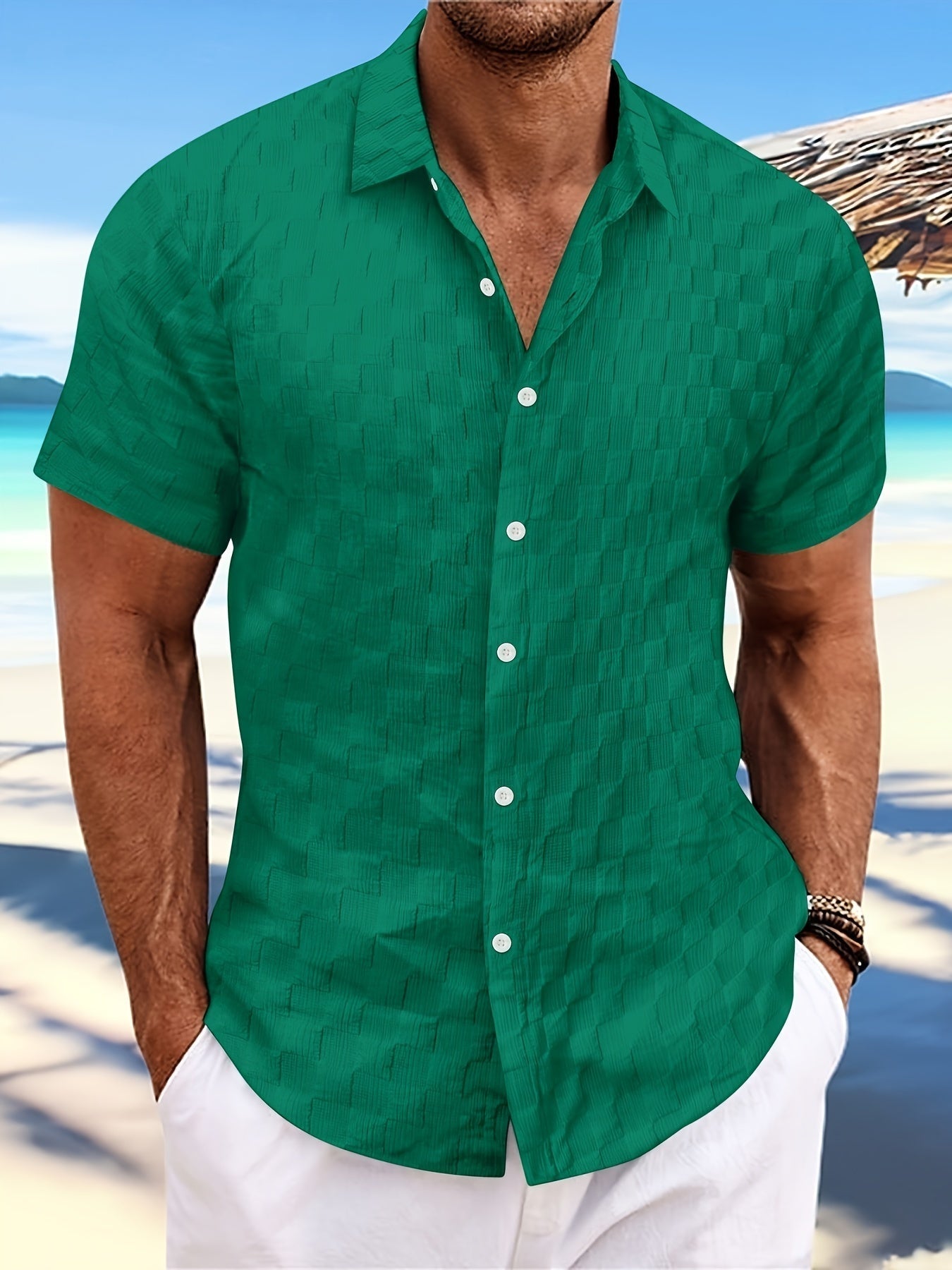 Leon – Men’s Short-Sleeve Summer Shirt