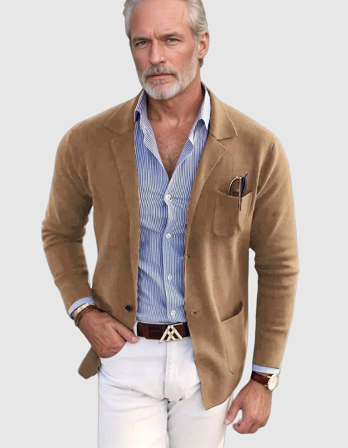 David – Casual Tailored Linen Blazer