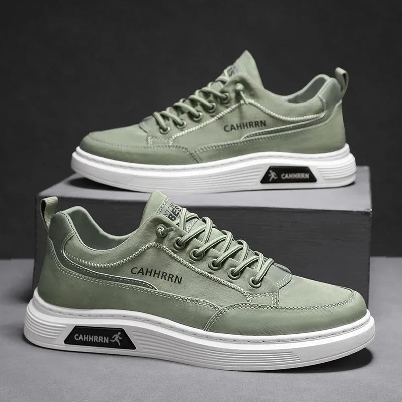 Héctor - Zapatillas de hombre deportivas con suela gruesa