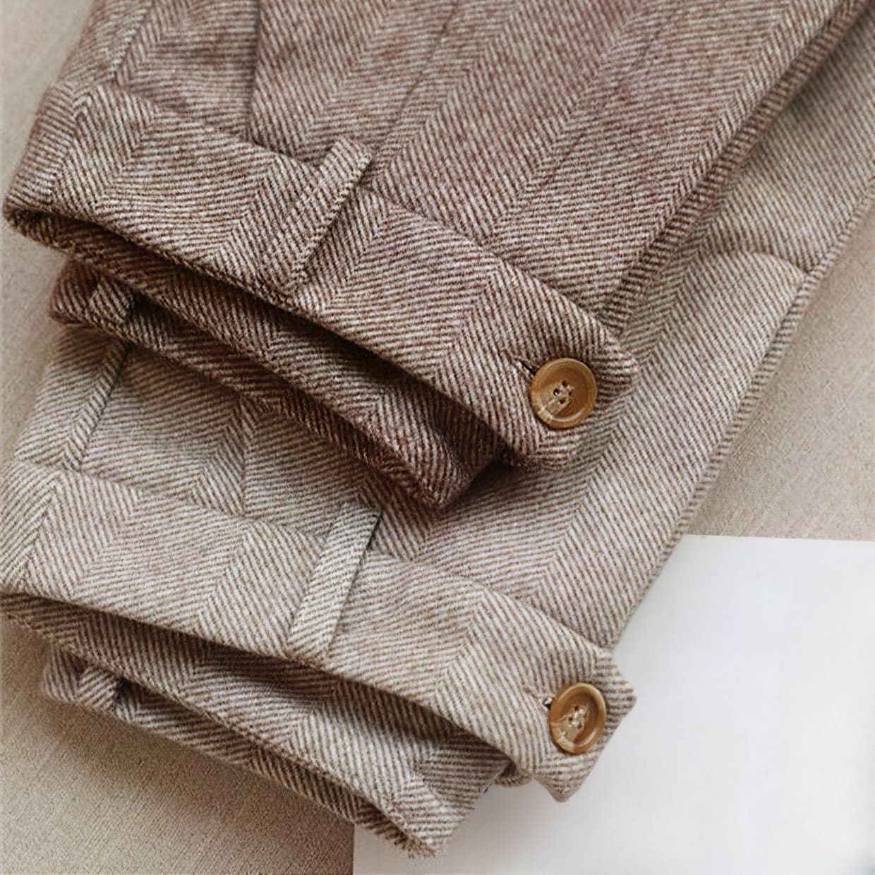 Dominik – Męskie spodnie z wełnianym efektem o klasycznym kroju