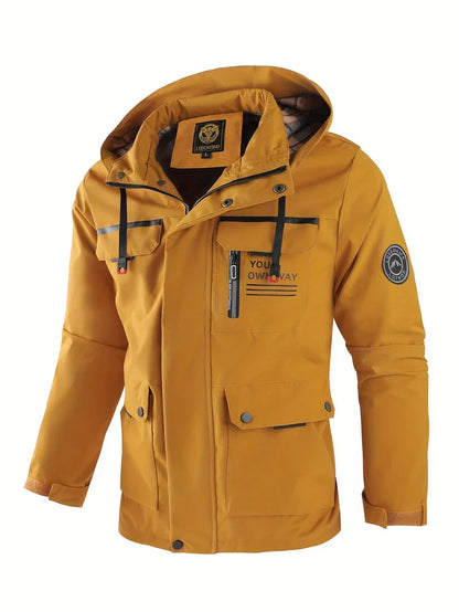 Logan – Outdoor Utility Hooded Winter Jacket for Men