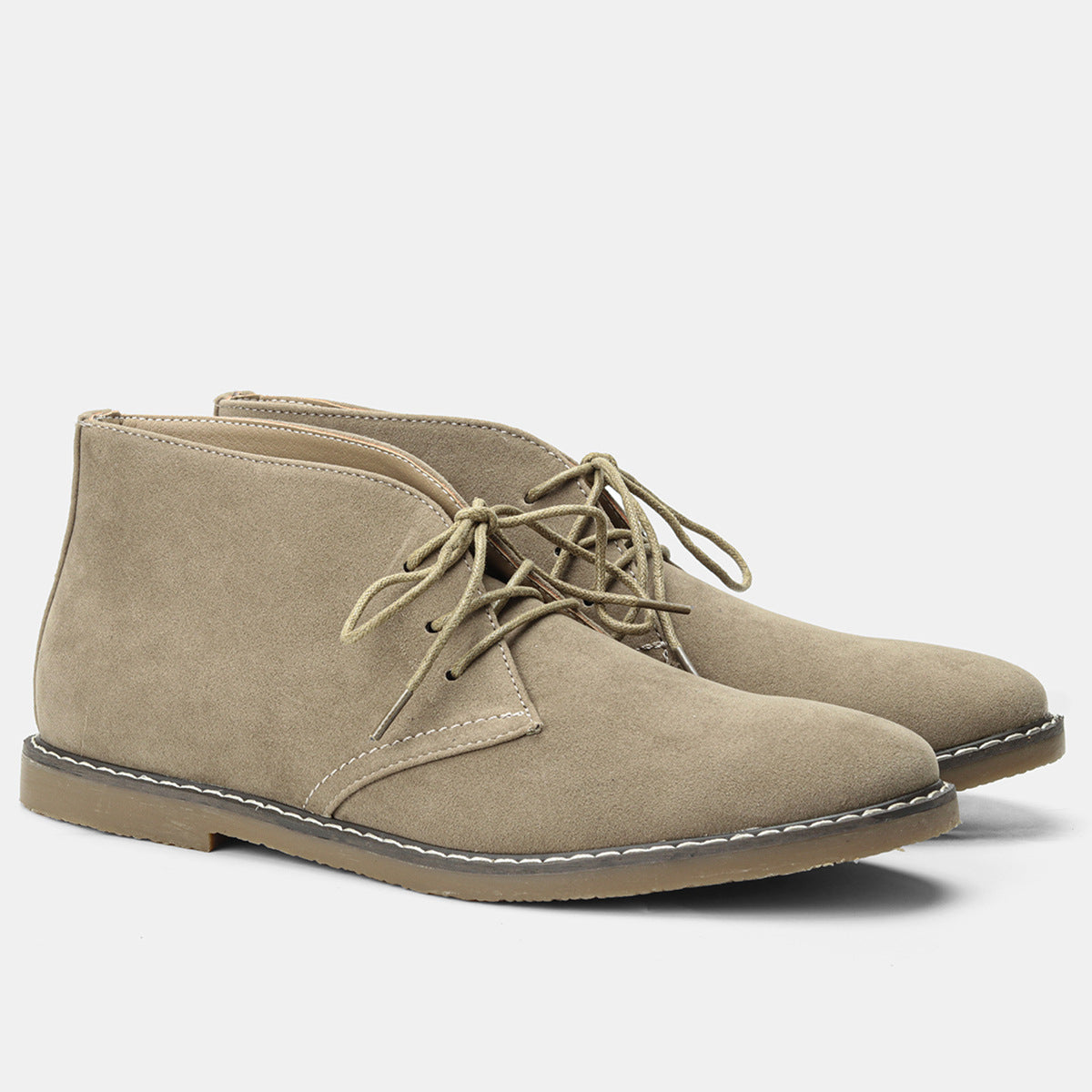 Ethan – Classic Suede Lace-Up Desert Boots for Men