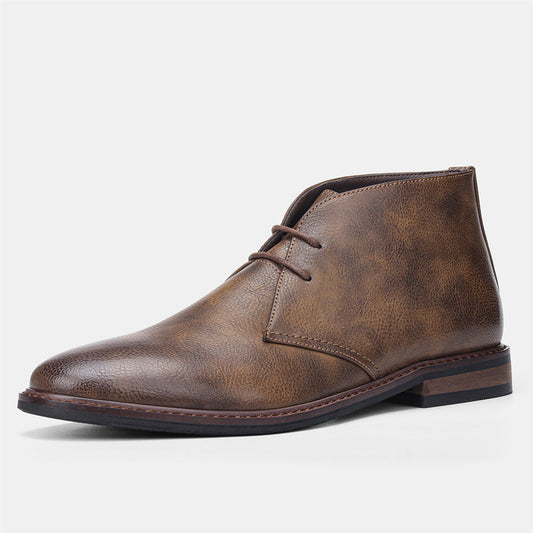 Ethan – Classic Suede Lace-Up Desert Boots for Men