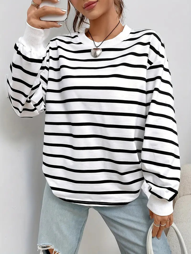 Nina – Bluza damska w paski