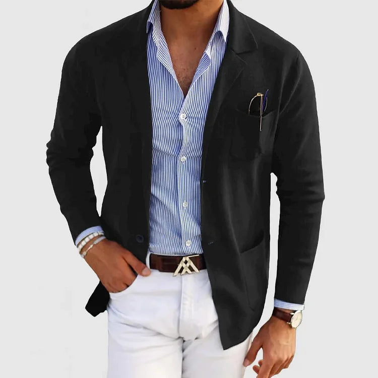David – Casual Tailored Linen Blazer