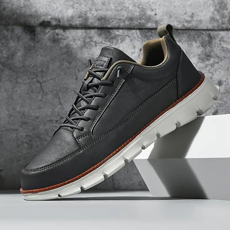 Noah – Chunky Sole Lace-Up Casual Trainer