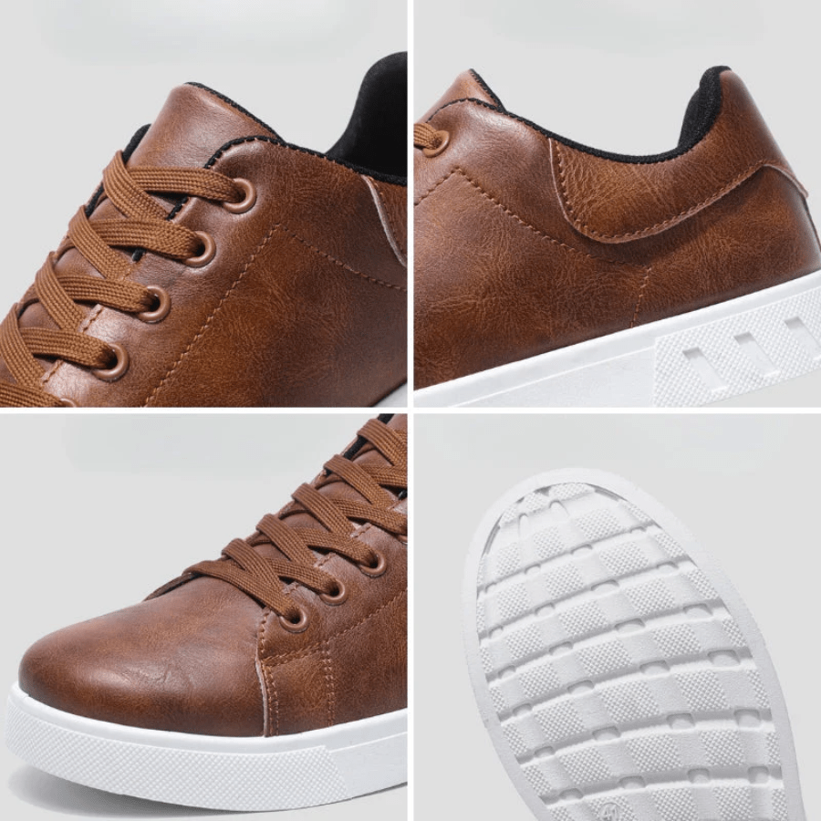Luca – Klasyczne czarne sneakersy unisex