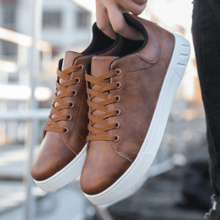 Luca – Klasyczne czarne sneakersy unisex