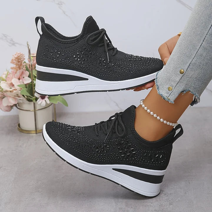 Julia – Sneakersy z kryształkami
