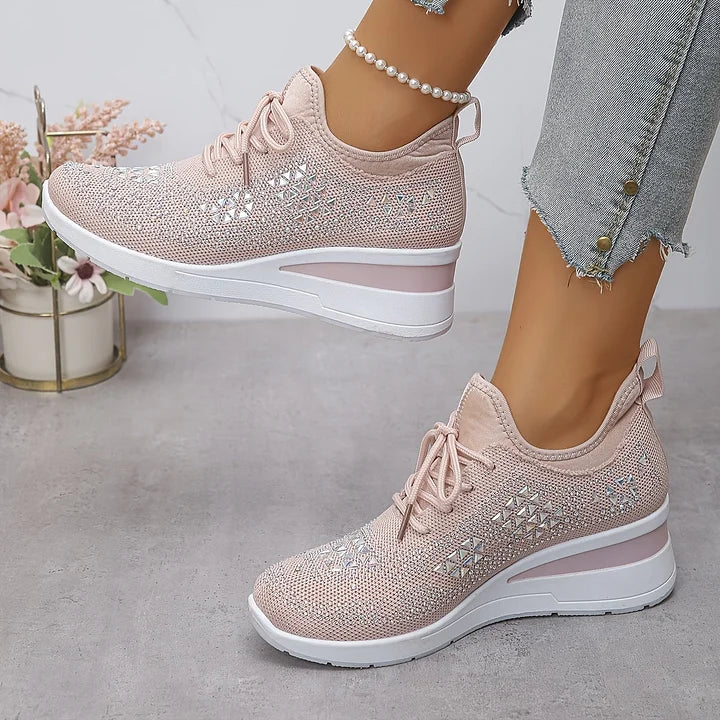 Julia – Sneakersy z kryształkami