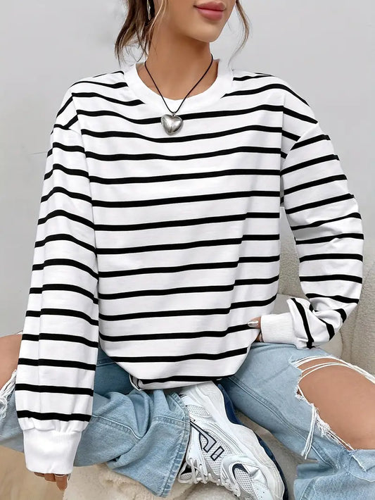 Nina – Bluza damska w paski