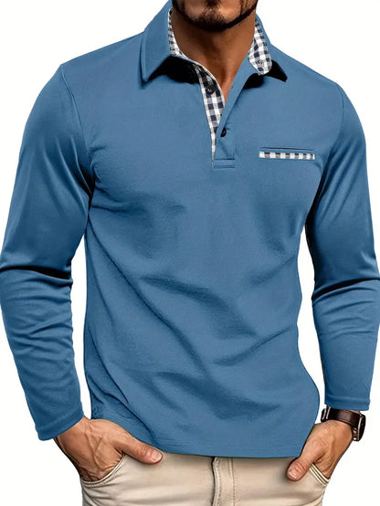 Diego – Long Sleeve Men’s Polo Shirt