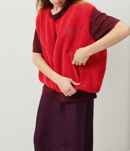 Kasia – Modna Kamizelka z Fakturą Oversize Damska