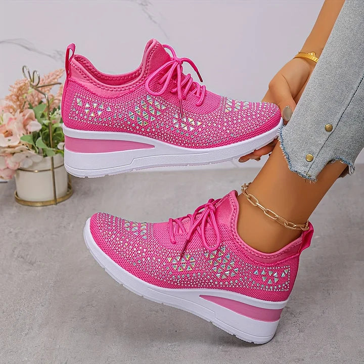 Julia – Sneakersy z kryształkami