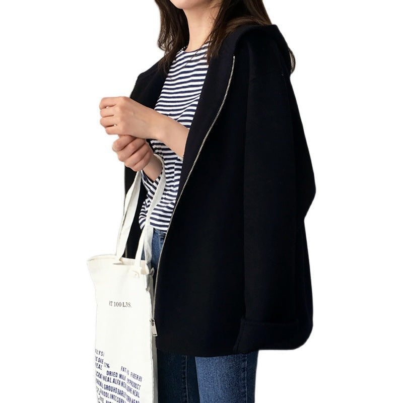 Elwira – Damska bluza płaszczowa z kapturem